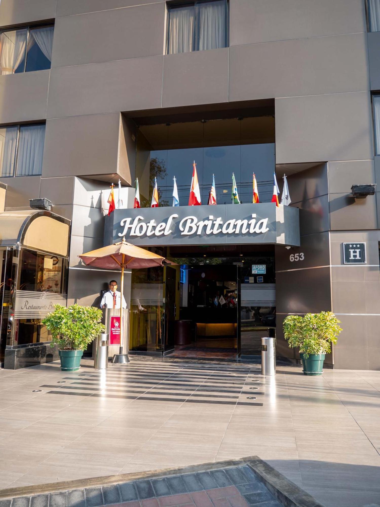 לימה Hotel Britania San Borja מראה חיצוני תמונה